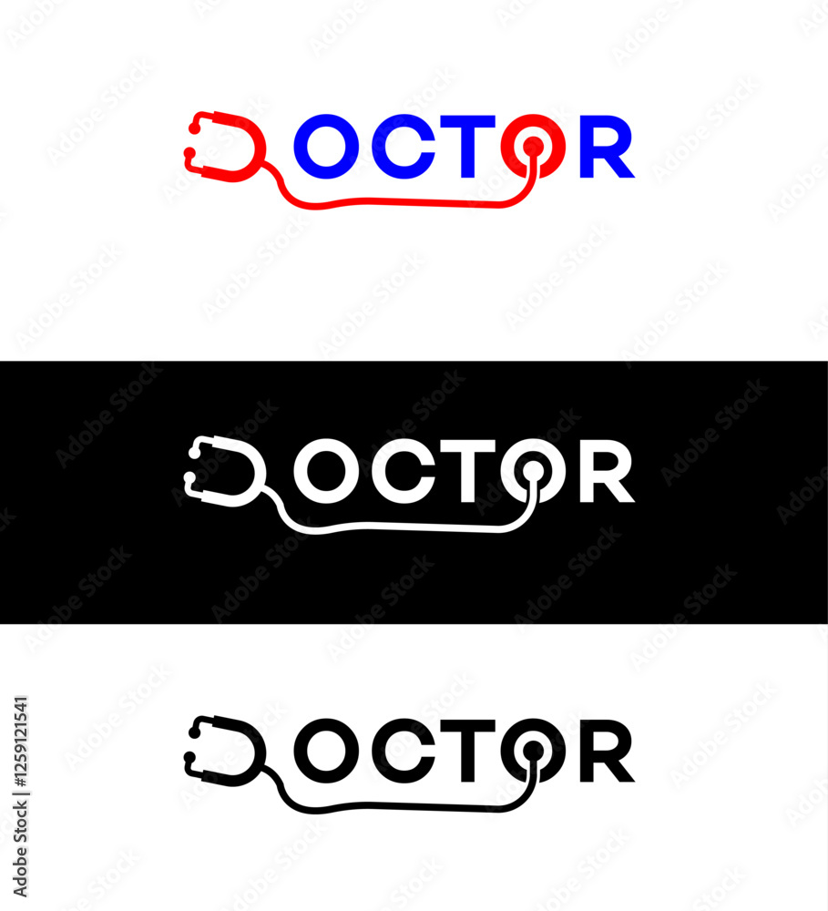 Medical Logo Design Stethoscope Doctor Branding Identity Medical Logo Design Stethoscope Doctor Branding Identity