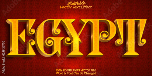 Antıque Egypt Text Effect Editable Alphabet Historical Mythology