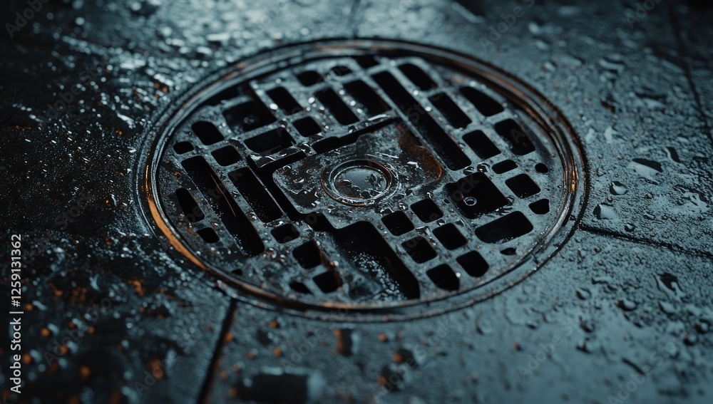 Rainy Day Drain: A Macro Perspective of Urban Textures Rainy Day Drain: A Macro Perspective of Urban Textures