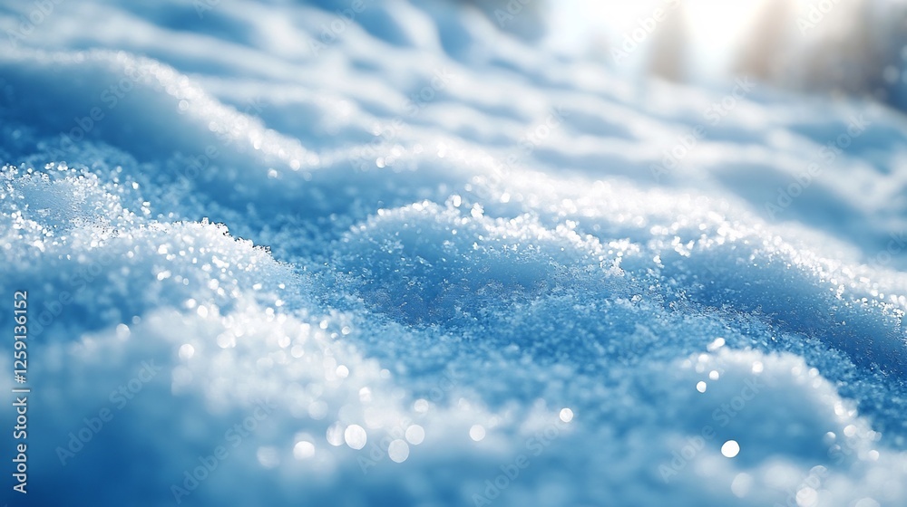 Obraz premium Transparent snow texture winter wonderland themed designs