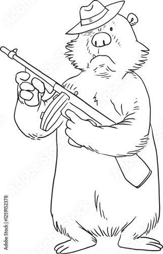 gangster bear 
