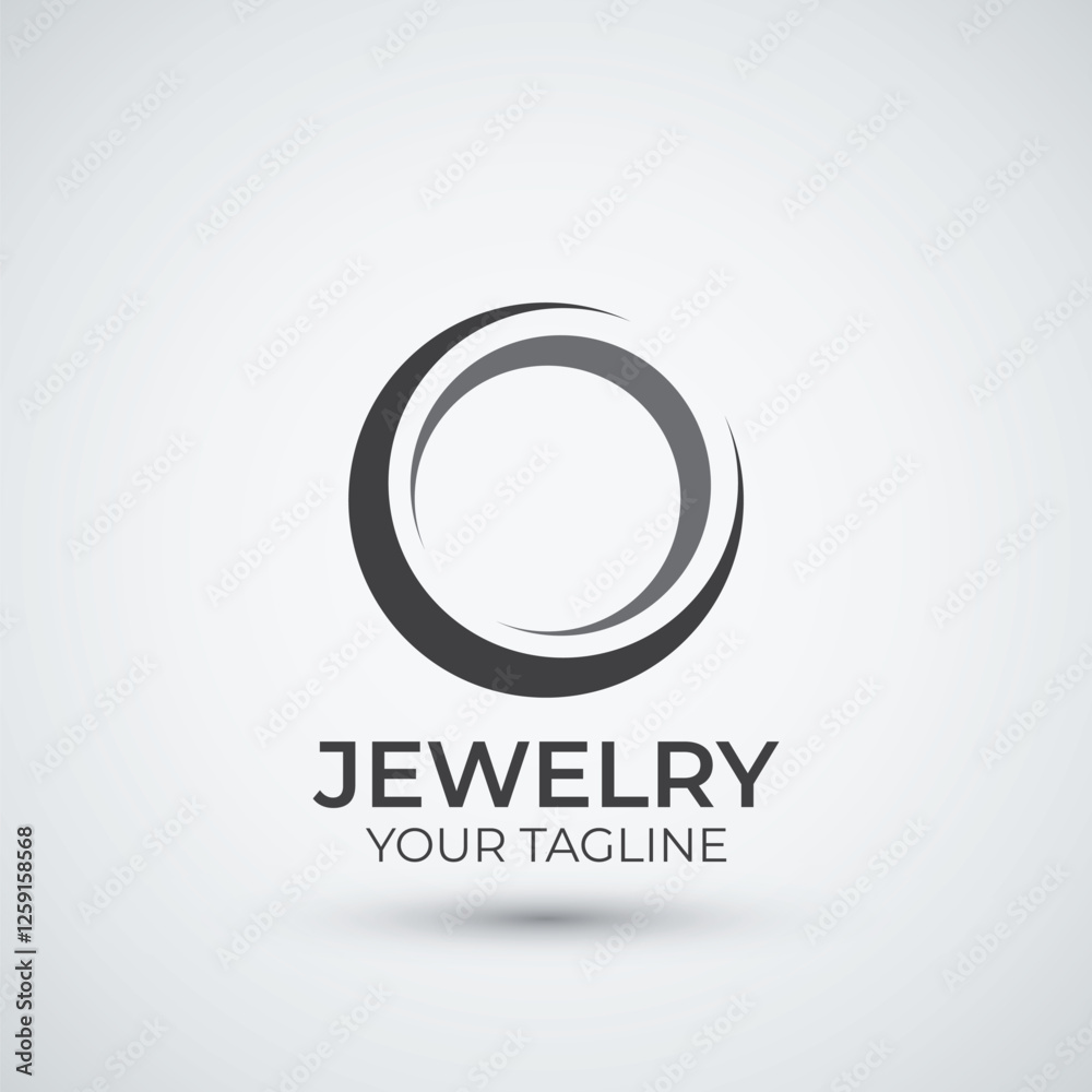 jewelry ring abstract logo template design jewelry ring abstract logo template design