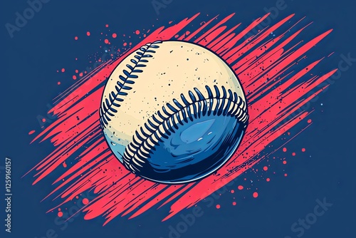 Baseball sport logo. perfect for baseball teams. photo