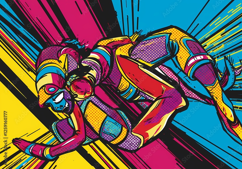 Naklejka premium abstract colorful background