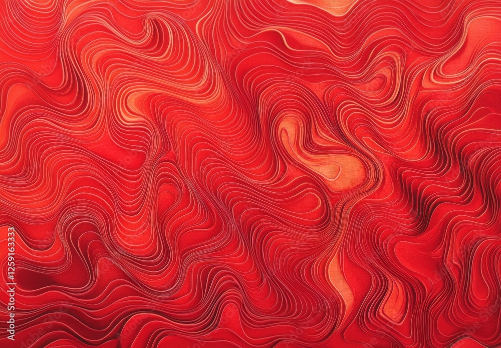 Abstract wavy red background Abstract wavy red background