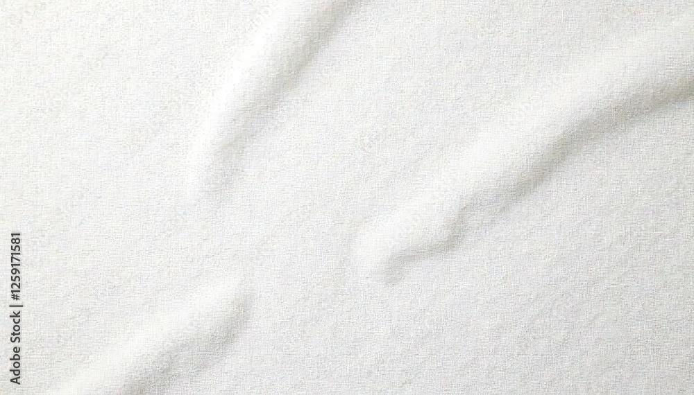 Obraz premium Vintage white cloth texture with subtle woven patterns, vintage, serene, natural