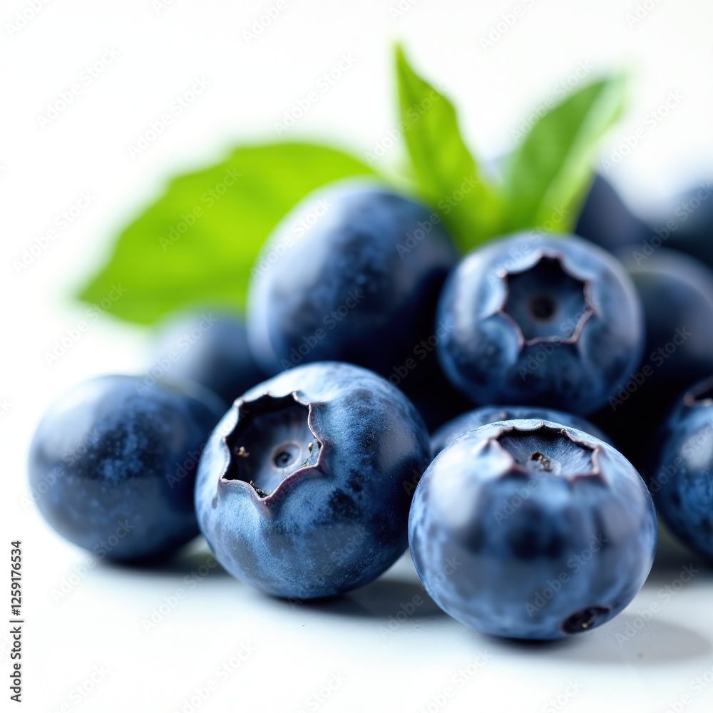 Fresh Blueberries Close-Up - High Resolution Fresh Blueberries Close-Up - High Resolution