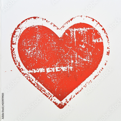 red heart postmark