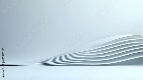 Abstract Geometric Wave Structure Design