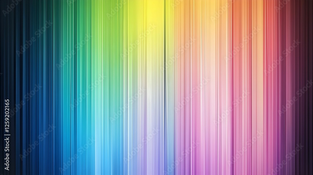 Vibrant Rainbow Vertical Stripes Abstract Background Vibrant Rainbow Vertical Stripes Abstract Background
