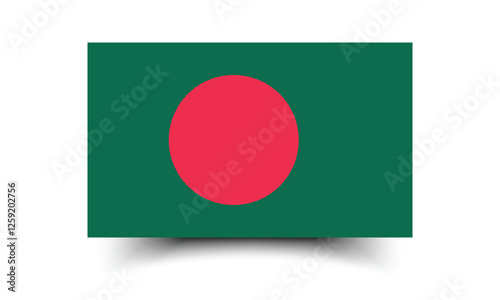Flag of Bangladesh. Bangladesh flag official colors and proportion digital vector illustration Free Download Flag of Bangladesh. Bangladesh flag official colors and proportion digital vector illustration - GFXLoad