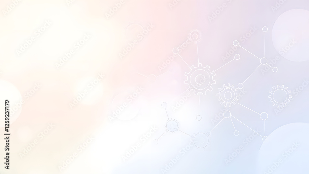 Blue abstract wave background with soft light and circular pattern Blue abstract wave background with soft light and circular pattern