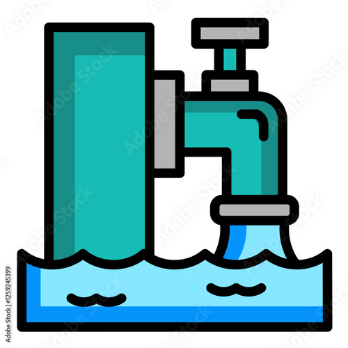 Sewage System Icon