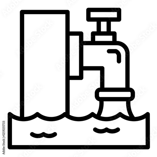 Sewage System Icon