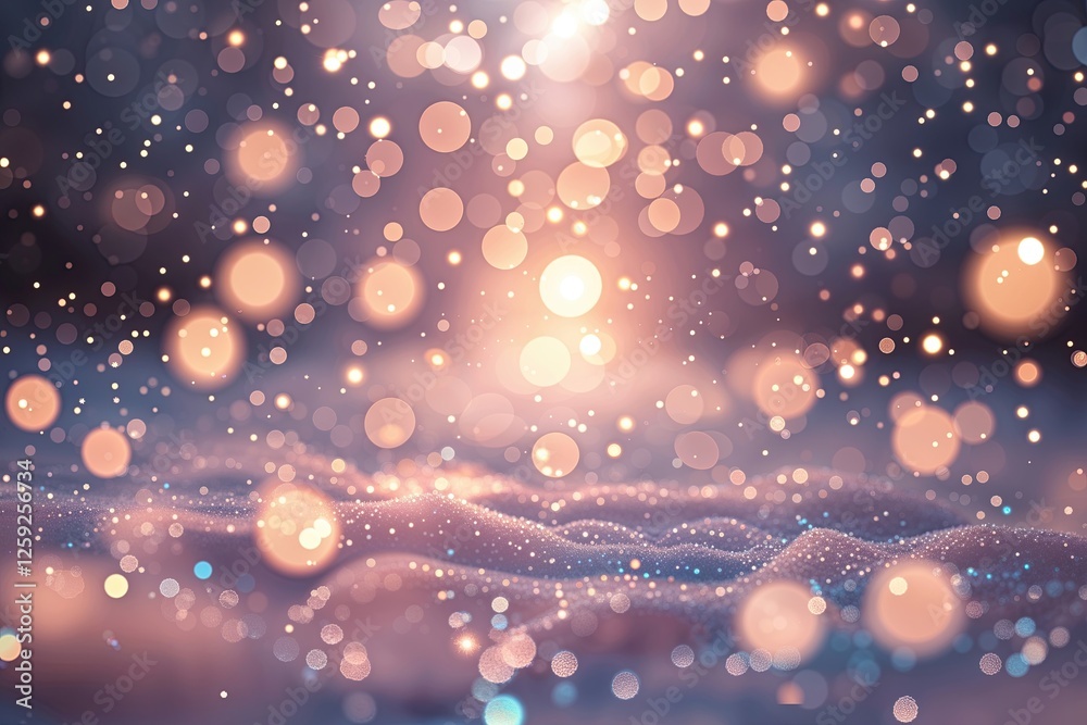 Soft Romantic Bokeh Lens Effect with Dreamlike Sparkle Texture Soft Romantic Bokeh Lens Effect with Dreamlike Sparkle Texture
