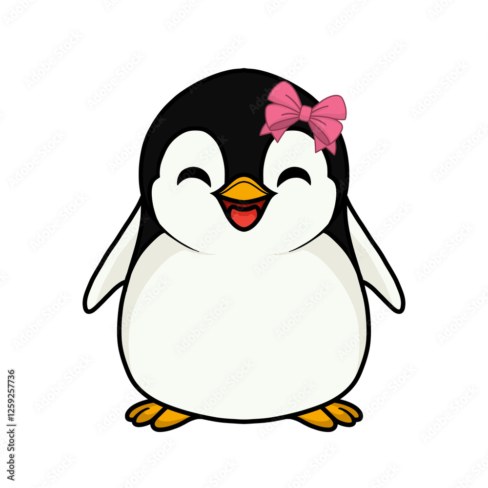 Fototapeta premium penguin character