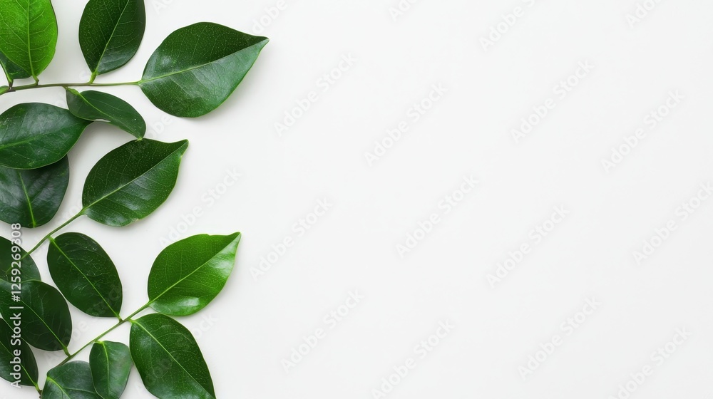 Lush green leaves close-up natural setting botanical photography calm ambiance focus on nature's beauty Lush green leaves close-up natural setting botanical photography calm ambiance focus on nature's beauty