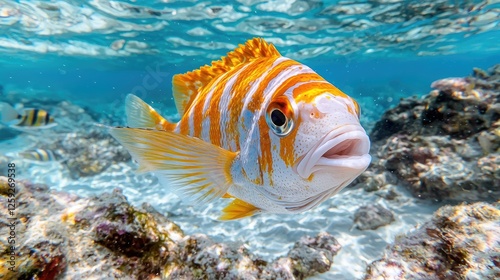 Underwater Coral Reef Fish