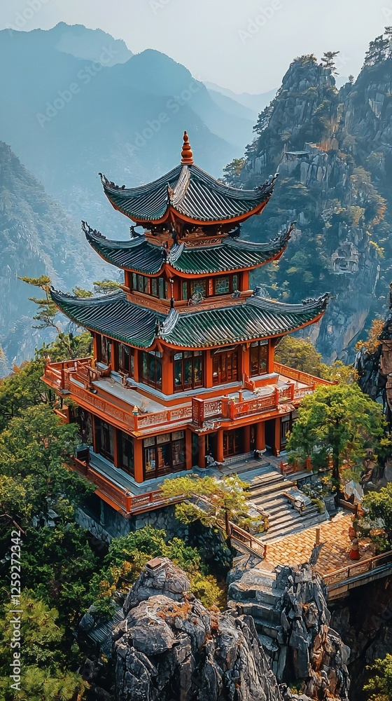 HD Phone Wallpaper Stunning Pagoda on Mountaintop Asian Architecture Scenic Landscape China HD Phone Wallpaper Stunning Pagoda on Mountaintop Asian Architecture Scenic Landscape China