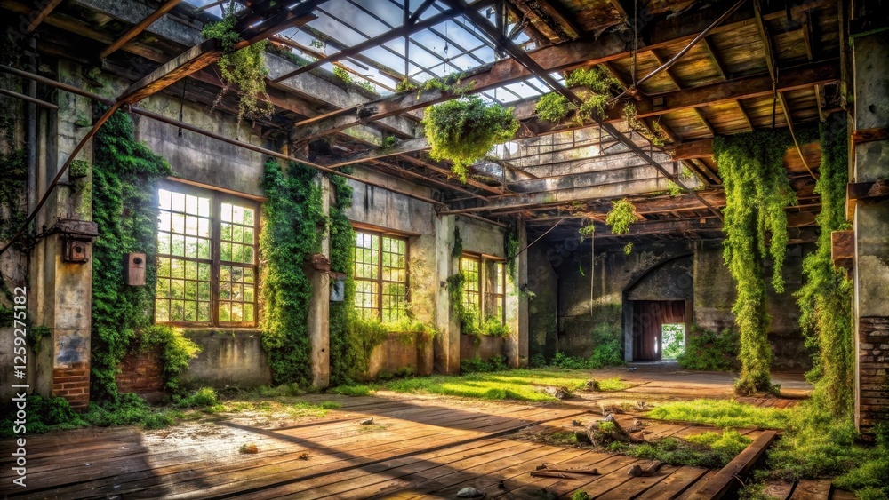 Reclaimed by Nature An Abandoned Structure's Serene Transformation into a Verdant Sanctuary Reclaimed by Nature An Abandoned Structure's Serene Transformation into a Verdant Sanctuary
