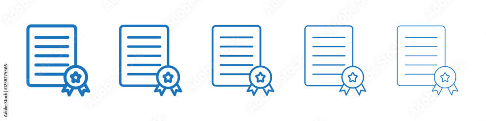 Patented icon Symbol collection thin outline set Patented icon Symbol collection thin outline set