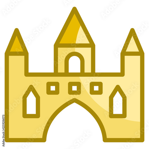 Palace  Icon Element For Design