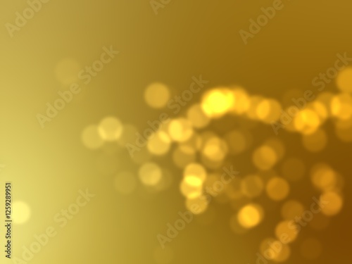 golden bokeh background