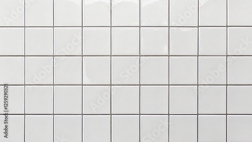 Close-up of white ceramic tile texture background