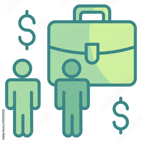 Employee  Icon Element For Design