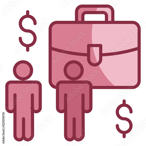Employee  Icon Element For Design