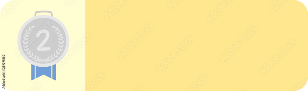 Fototapeta premium Medal Trophy Winner Label Background