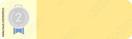 Medal Trophy Winner Label Background