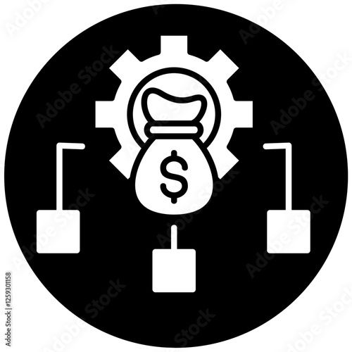 Capital Structure Icon