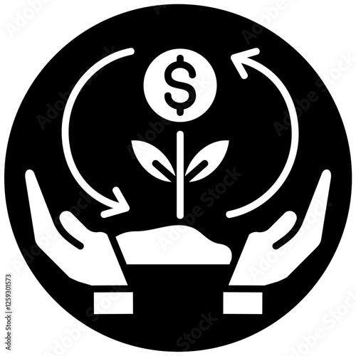 Sustainable Debt Icon