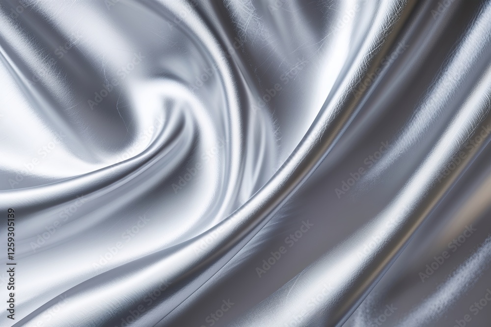 Obraz premium Stylish Silver Background Featuring Smooth Gradient and Refined Texture