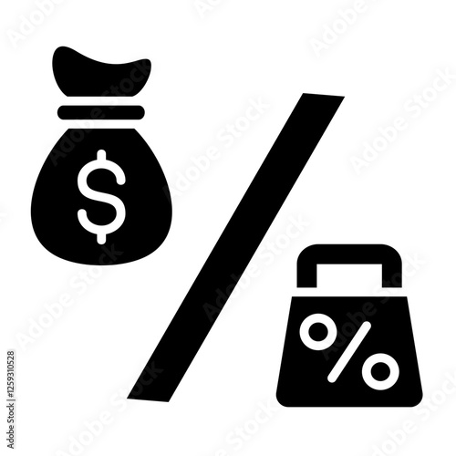 Debt Ratio Icon