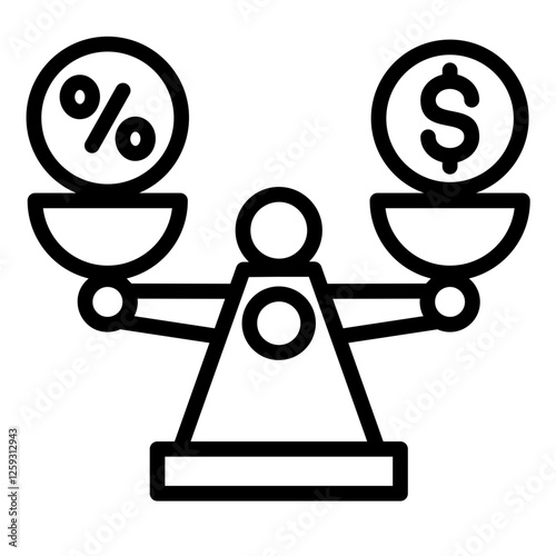 Equity Ratio Icon