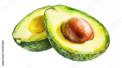 Fruit Watercolor Illustration