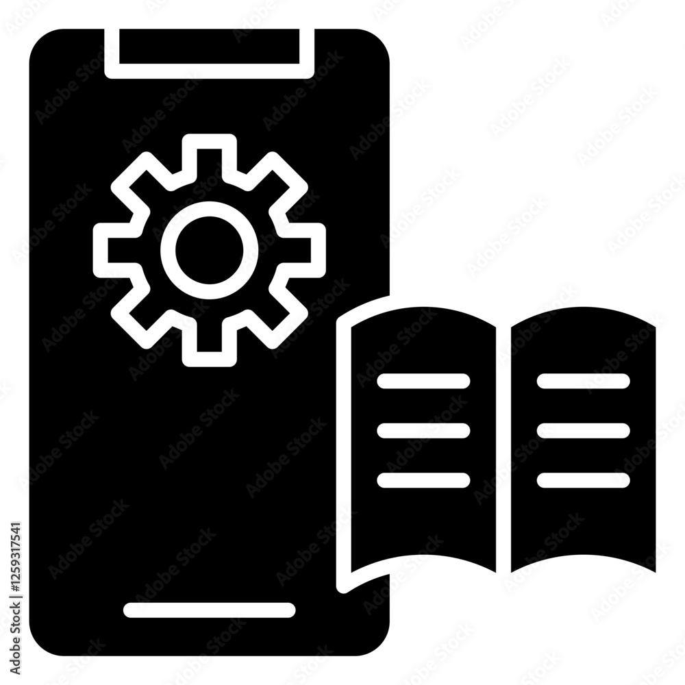 Machine Learning Icon Element For Design Machine Learning Icon Element For Design