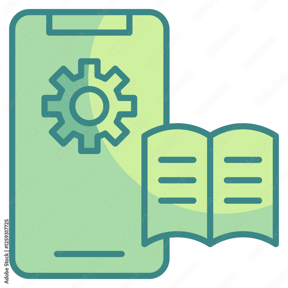 Machine Learning Icon Element For Design Machine Learning Icon Element For Design