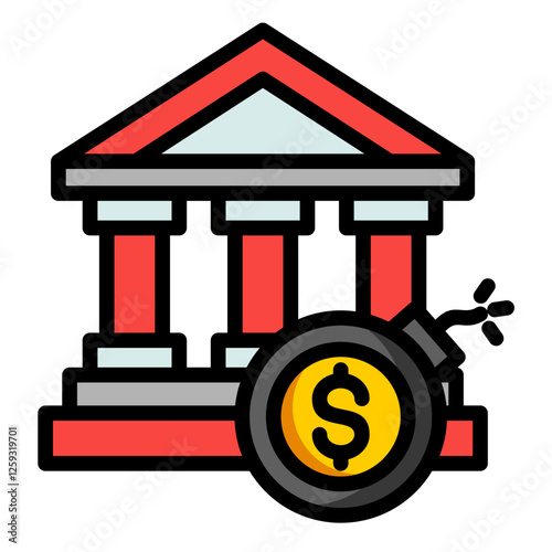Government Debt Icon