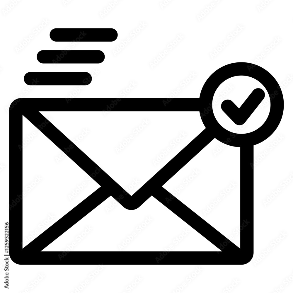 Mail icon element for design Mail icon element for design