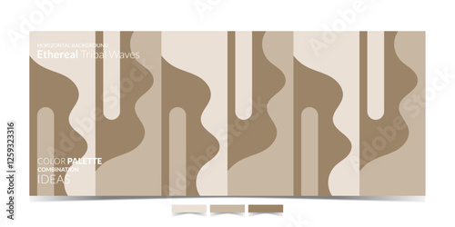 BACKGROUND 451 ABSTRACT HORISONTAL LAYOUT WITH SOFT PASTEL COLOR FOR BRANDING OR PRESENTATION AND VARIOUS DESIGN REQUIREMENTS