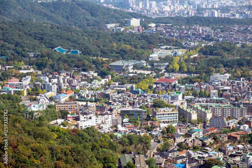 Wallpaper Mural view of the city from the hill Torontodigital.ca