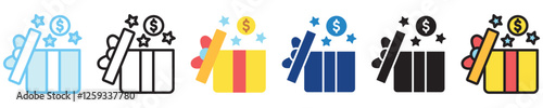 Bonus multi-style icon, outline, flat, glyph, dual tone, line color. For UI, UX, app and web development, digital or print. for industry, education, business, financial, Human Resources theme.