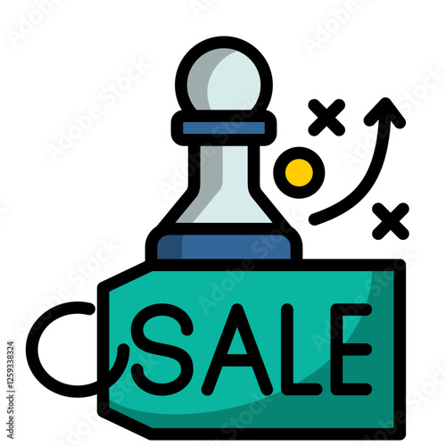 Strategic Sale Icon