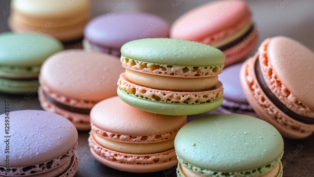 French Macaron Bliss: A Delicate & Colorful Delight French Macaron Bliss: A Delicate & Colorful Delight