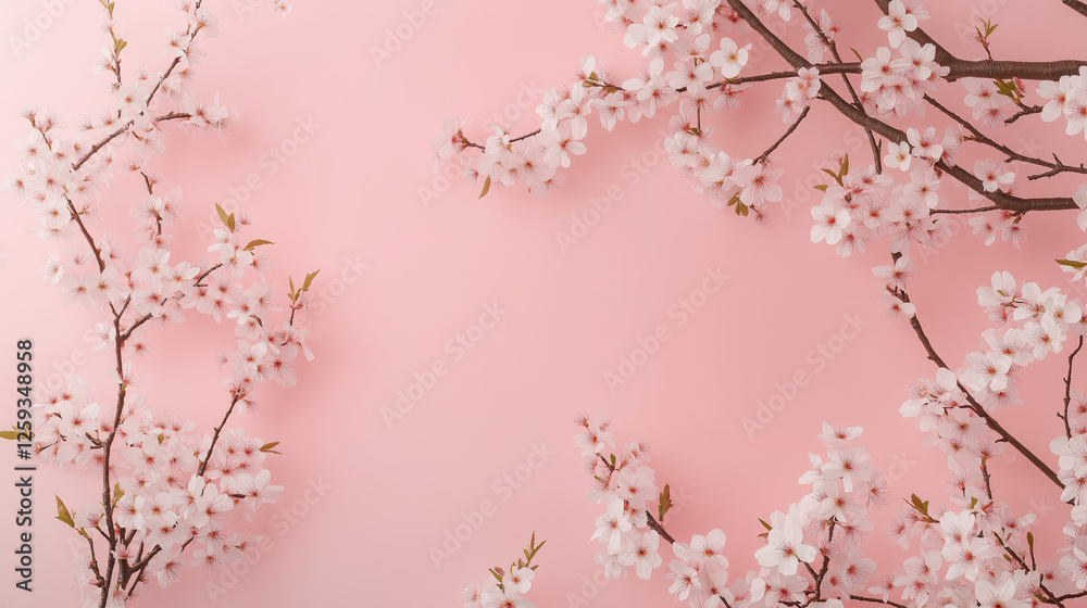 Obraz premium イラスト, 春, サクラ, さくら, 桜, 花, 木, サクランボ, 全盛期, ブランチ, とぶ, ピンク, sakura, 自然, フローラル, 日本人, 文科系, 咲く, デザイン, 模様, ベクター, 植える, 日本, 季節, 葉, 美しさ, すごい, サマータイム, フレーム, ウォーターカラー, 美しい, つぼみ, 白, 植物, 開花