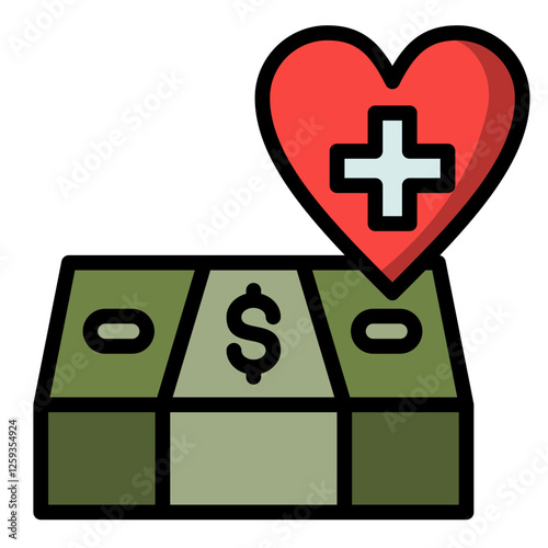 Financial Health Icon
