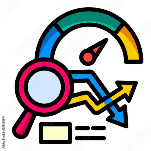 Market Benchmark Icon